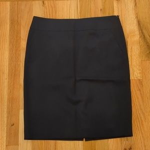 J. Crew Women's Size 8 Navy Skirt
